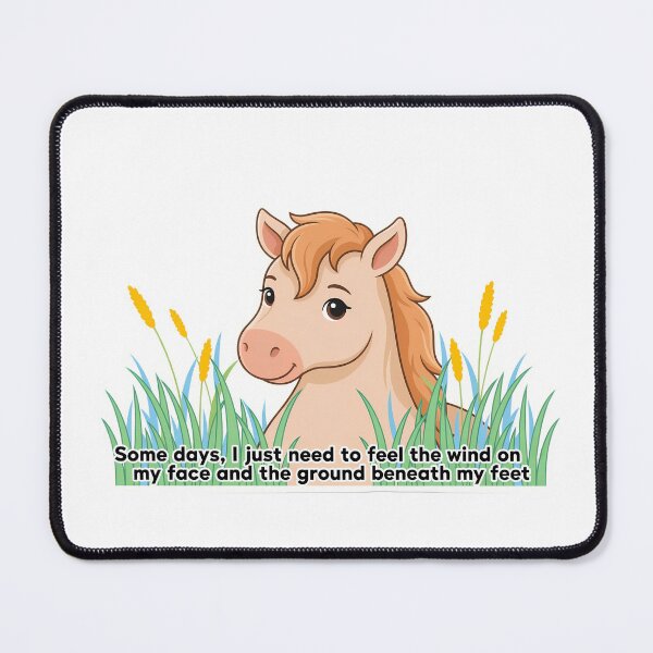 Item preview, Peaceful Horse in Nature designed and sold by NiftyWrx.