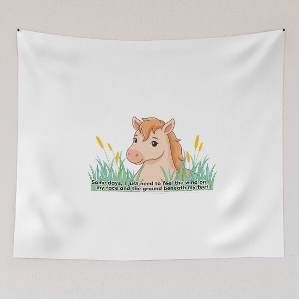 Item preview, Peaceful Horse in Nature designed and sold by NiftyWrx.
