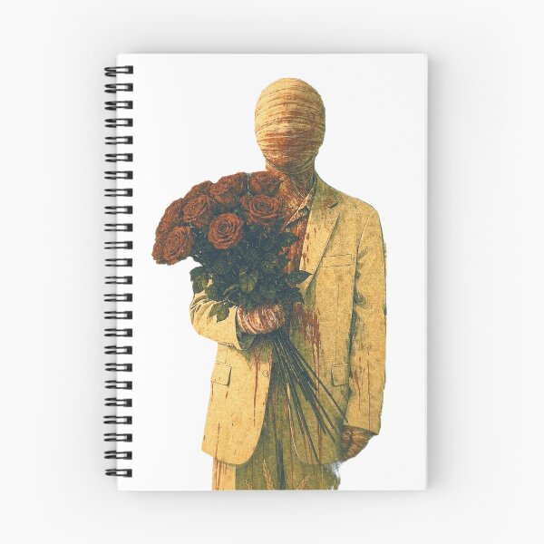 Item preview, Bloody Romance - Bandaged Man With Red Roses designed and sold by ScorPion-theory.