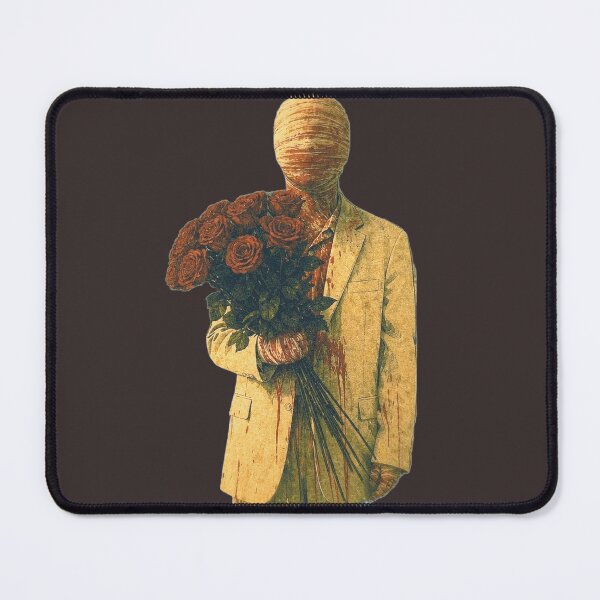 Item preview, Bloody Romance - Bandaged Man With Red Roses designed and sold by ScorPion-theory.
