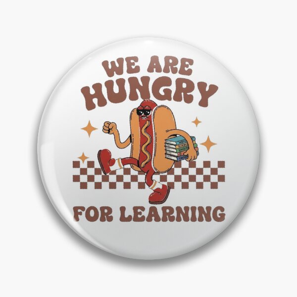 Item preview, We Are Hungry for Learning, Funny Teacher gift designed and sold by CloudyPress.