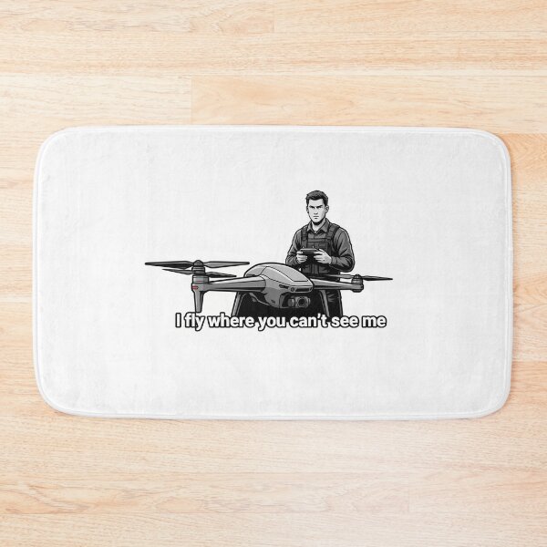 Item preview, Defiant Drone Pilot with No Fly Zone designed and sold by NiftyWrx.