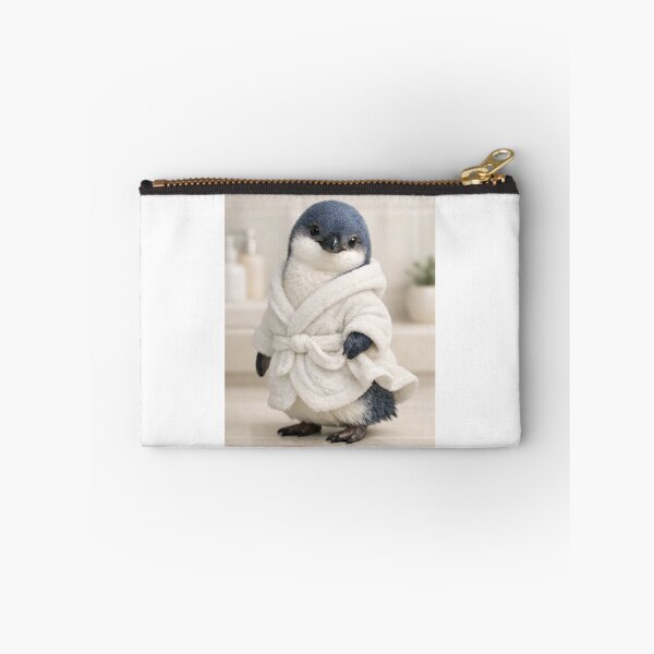 Item preview, Cozy Bathrobe Little Blue Penguin designed and sold by Sillytoe.