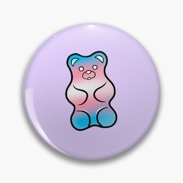 Item preview, Pride Gummy Bear - Transgender designed and sold by tyranicorntat.