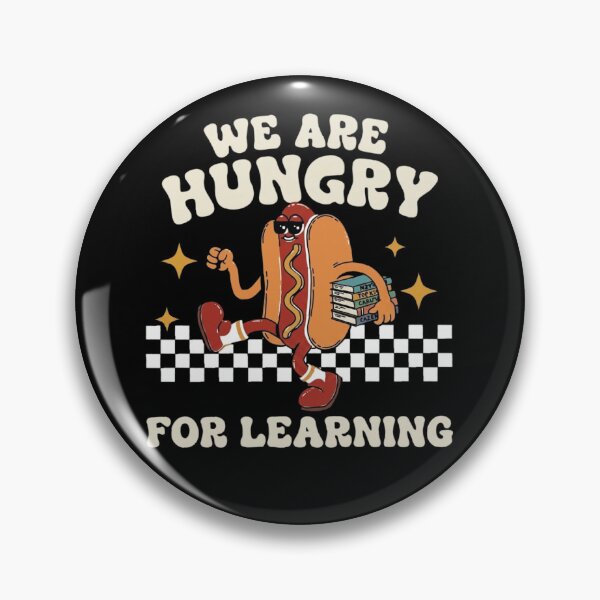 Item preview, We Are Hungry for Learning, Funny Teacher gift designed and sold by CloudyPress.