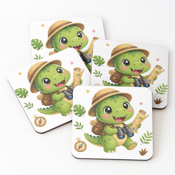 Item preview, Cute Baby Dino Explorer designed and sold by MySthore.
