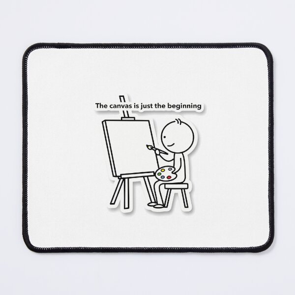 Item preview, Minimalist Artist Reflection designed and sold by NiftyWrx.