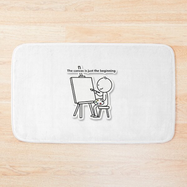 Item preview, Minimalist Artist Reflection designed and sold by NiftyWrx.