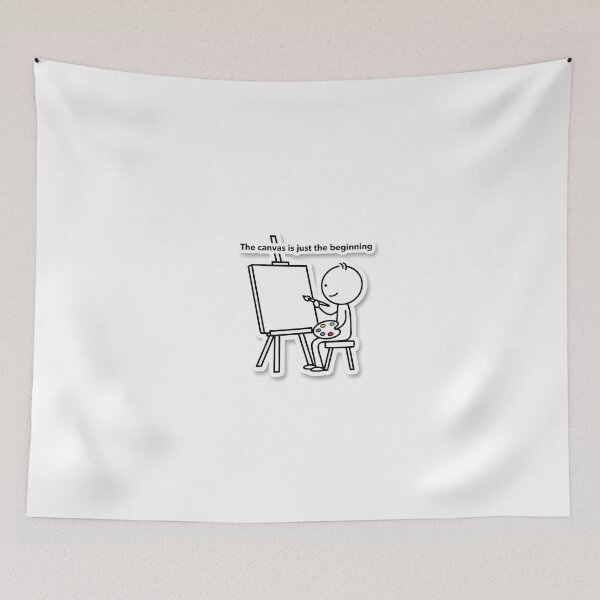 Item preview, Minimalist Artist Reflection designed and sold by NiftyWrx.