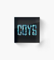 COYS * Blue Camo Edition Acrylic Block