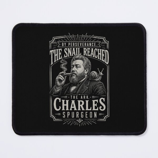 Item preview, Charles Spurgeon Reformed Theology Christian Fun Snail Quote designed and sold by Glory After Tears.