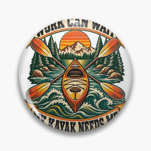 Item preview, Work Can Wait My Kayak Needs Me designed and sold by urbinet.