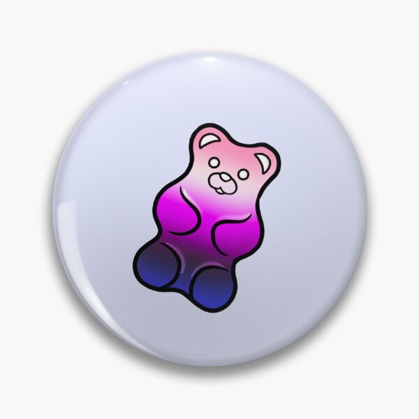 Item preview, Pride Gummy Bear - Genderfluid designed and sold by tyranicorntat.