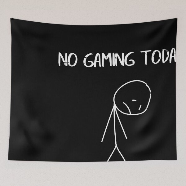 Item preview, No Gaming Today Gamer Frustration designed and sold by LASTIQUE-dd.