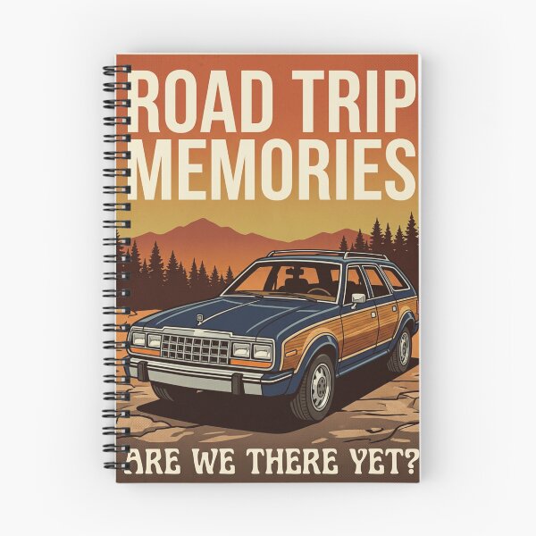 Item preview, Retro Station Wagon Road Trip designed and sold by Dimensionality.