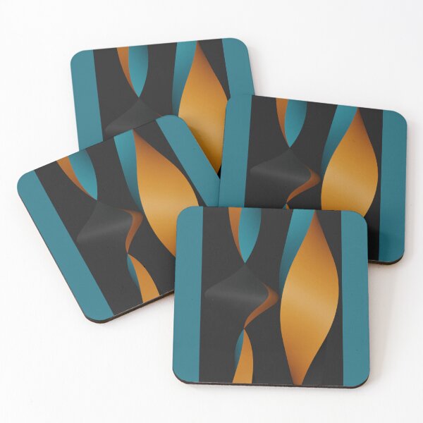 Item preview, Abstract Ribbon Flow Design designed and sold by Dew Drop Designs.