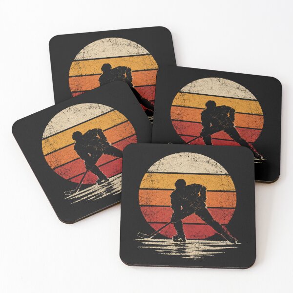Item preview, Retro Hockey Warrior Vintage American Flag Ice Art designed and sold by Moizento.