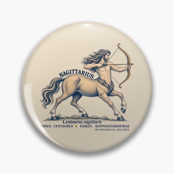Item preview, Sagittarius Centaur Vintage Zodiac Specimen designed and sold by radiogalaxy.