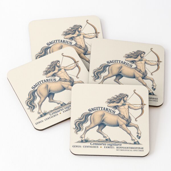 Item preview, Sagittarius Centaur Vintage Zodiac Specimen designed and sold by radiogalaxy.
