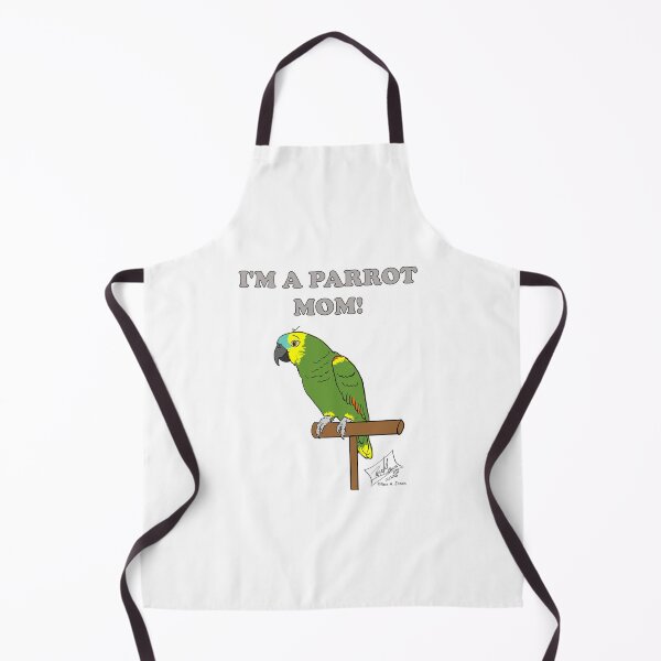 Item preview, I'm a Parrot MOM Male Blue-fronted Amazon designed and sold by Laughing Parrot Studio.