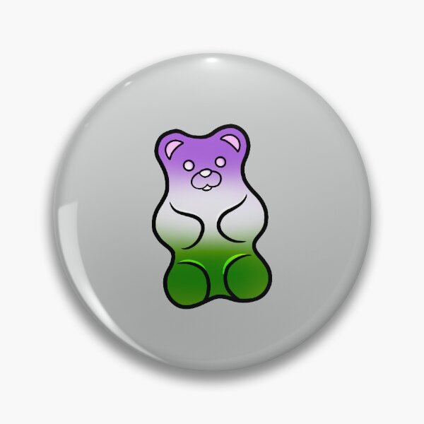 Item preview, Pride Gummy Bear - Gender Queer designed and sold by tyranicorntat.