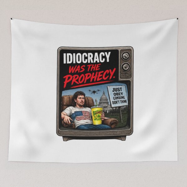 Item preview, Idiocracy was the Prophecy designed and sold by WordyDreams.