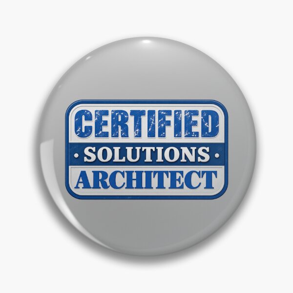 Item preview, Certified Solutions Architect Design | Stickers, T-Shirts, Mugs, Backpacks, Pins, Notebooks & More designed and sold by I am Certified Designs.