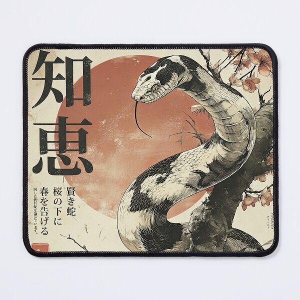 Item preview, Wisdom of the Serpent – Japanese Sakura Snake designed and sold by obstinator.
