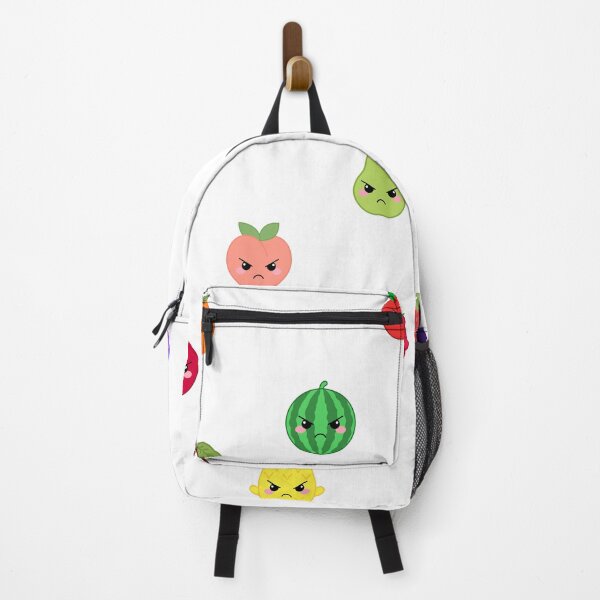 Artikelvorschau, Aufkleber-Set „Grumpy Angry Fruit Variety“ entworfen und verkauft von SlimyFish.