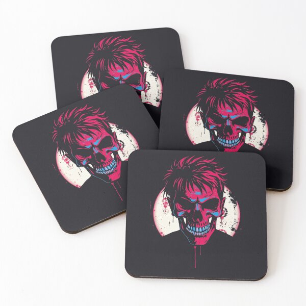 Item preview, Neon Punk Zombie Skull Art designed and sold by ERODED SELF.