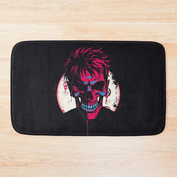 Item preview, Neon Punk Zombie Skull Art designed and sold by ERODED SELF.