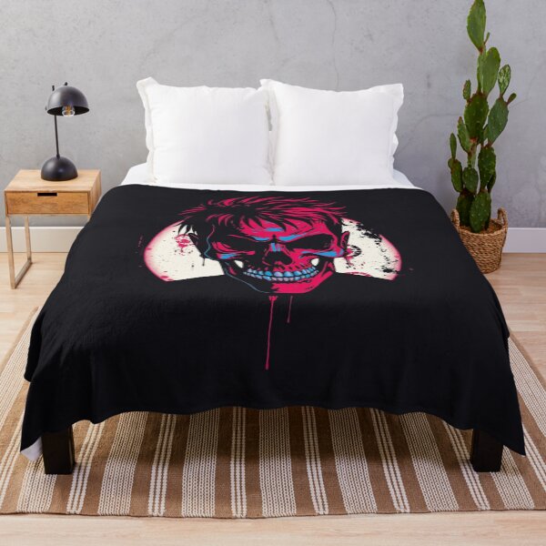 Item preview, Neon Punk Zombie Skull Art designed and sold by ERODED SELF.