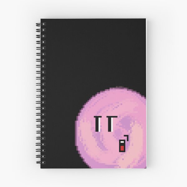 Item preview, Cute Pink Moon Pixel Art - Retro Space Face designed and sold by RetroRlx.