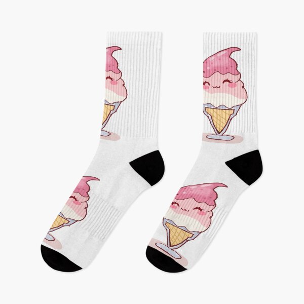Item preview, Kawaii Strawberry Ice cream designed and sold by Rainbowland123.