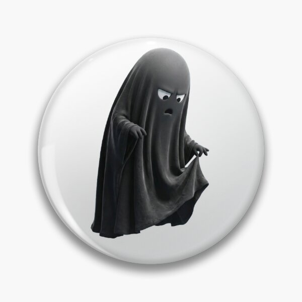 Item preview, Angry Sassy Dark Ghost Aesthetic - Funny Halloween Ghost designed and sold by GrimNest.