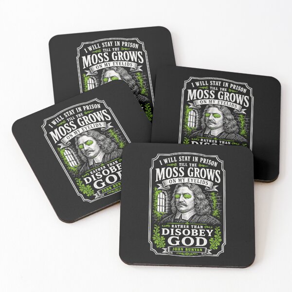 Item preview, John Bunyan Christian Quote Reformed Theology - Moss Eyelids designed and sold by Glory After Tears.