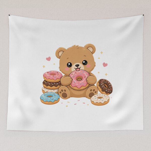 Aperçu de l'œuvre Donut Bear créée et vendue par MySthore.