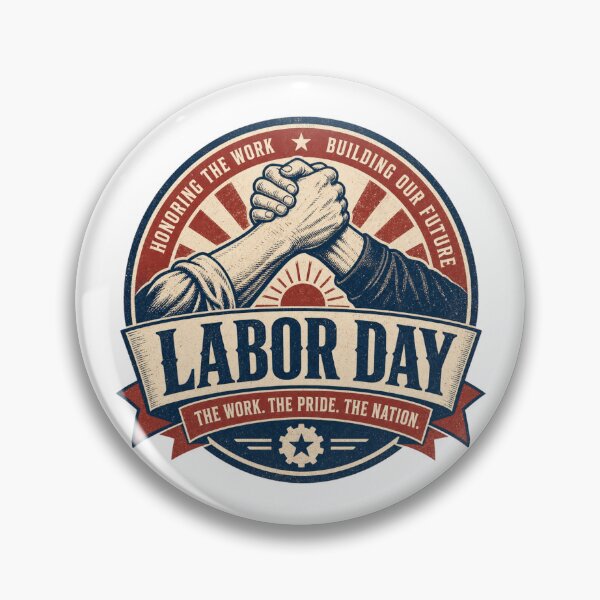 Item preview, Labor Day The Work The Pride The Nation designed and sold by SquatchPrintsCo.