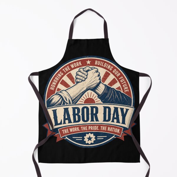Item preview, Labor Day The Work The Pride The Nation designed and sold by SquatchPrintsCo.