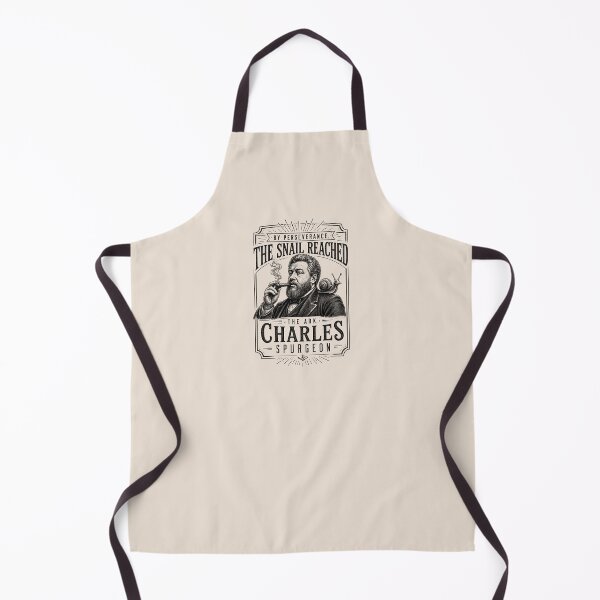 Item preview, Charles Spurgeon Reformed Theology Christian Fun Snail Quote - Black designed and sold by Glory After Tears.