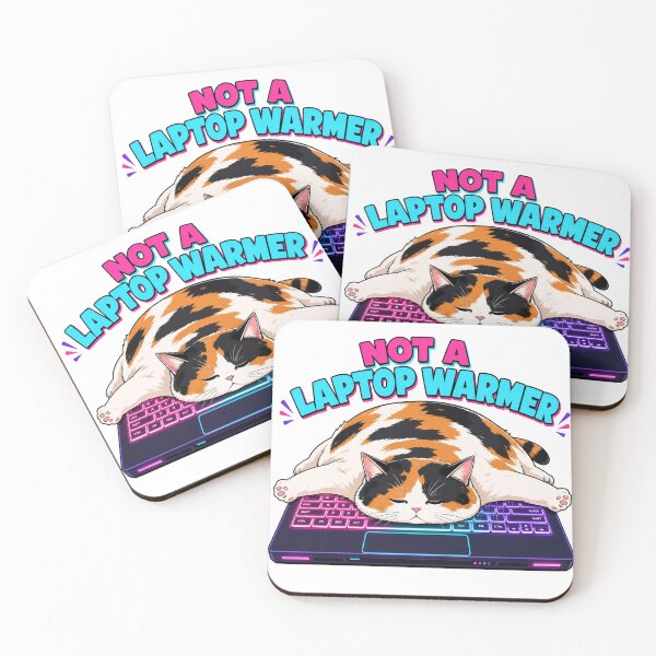 Item preview, Not A Laptop Warmer Funny Sleeping Programmer Cat Graphic designed and sold by BestCoolStuff.