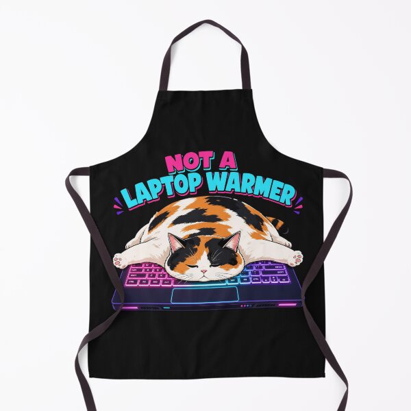 Item preview, Not A Laptop Warmer Funny Sleeping Programmer Cat Graphic designed and sold by BestCoolStuff.