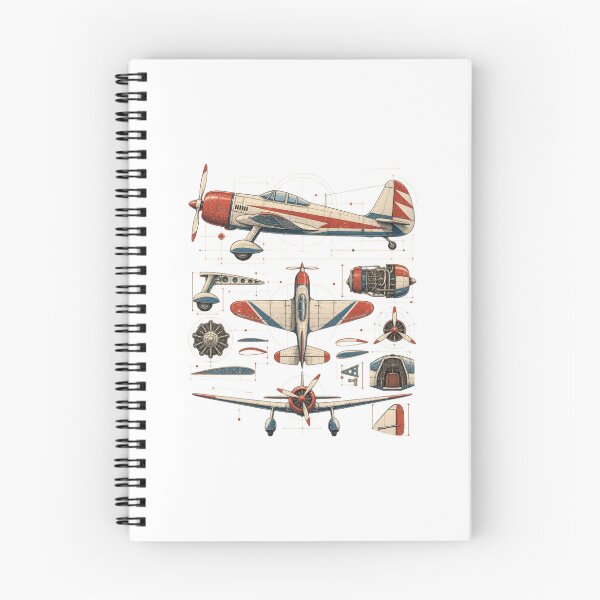 Item preview, Vintage Aircraft Art – Retro Aviation and Mechanical Flight Design designed and sold by AMICO77.