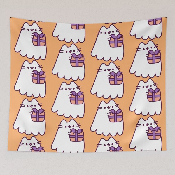 Item preview, ghost pusheen!!! designed and sold by PLANET-VEE.