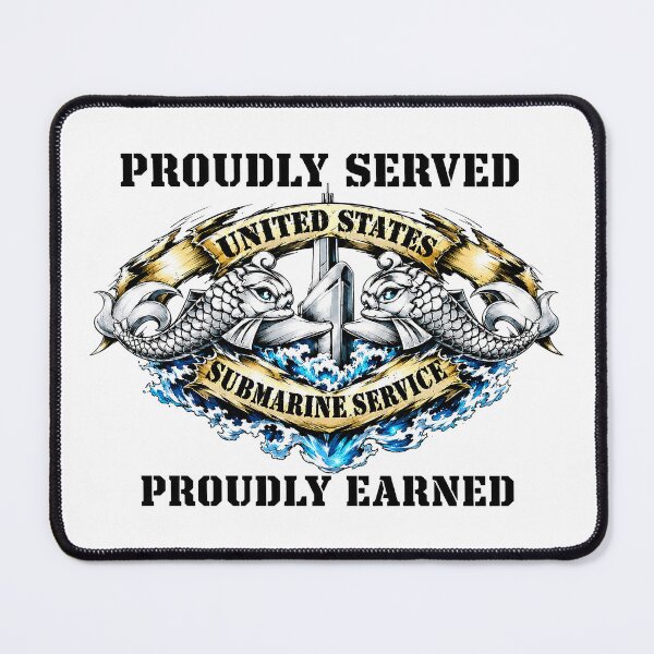 Item preview, Proudly Served, Proudly Earned: Legacy of the Silent Service designed and sold by BlissBlvdShop.