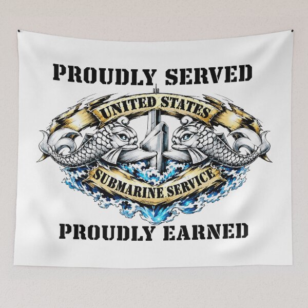 Item preview, Proudly Served, Proudly Earned: Legacy of the Silent Service designed and sold by BlissBlvdShop.