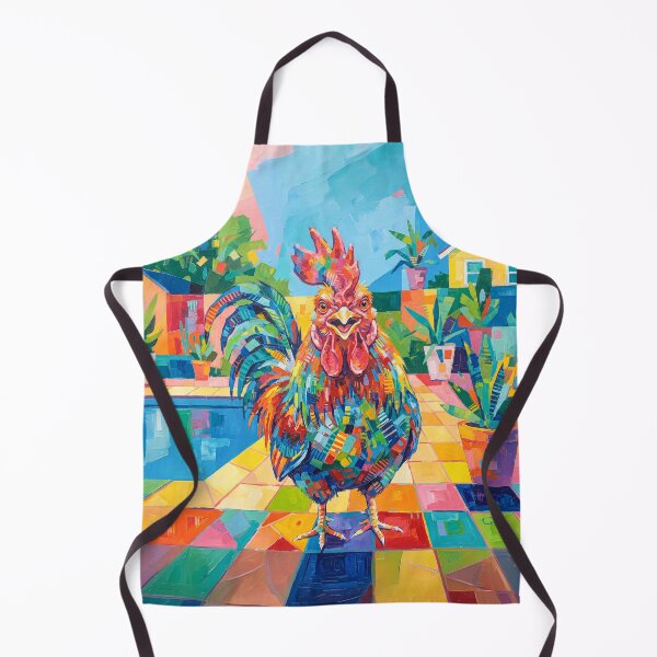 Item preview, Portrait Of A Rooster Pop Art Style designed and sold by Home Decor Art.