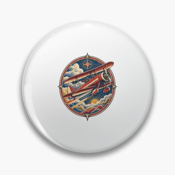 Item preview, Vintage Aircraft Art – Retro Aviation and Mechanical Flight Design designed and sold by AMICO77.