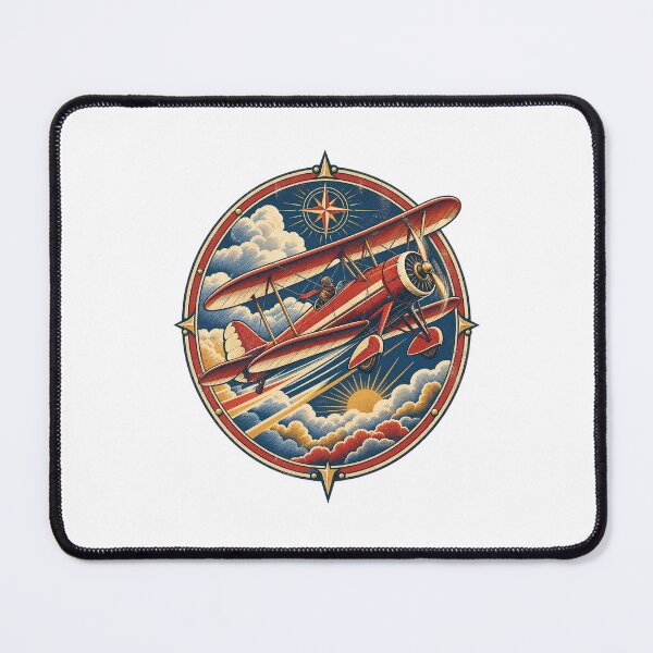 Item preview, Vintage Aircraft Art – Retro Aviation and Mechanical Flight Design designed and sold by AMICO77.
