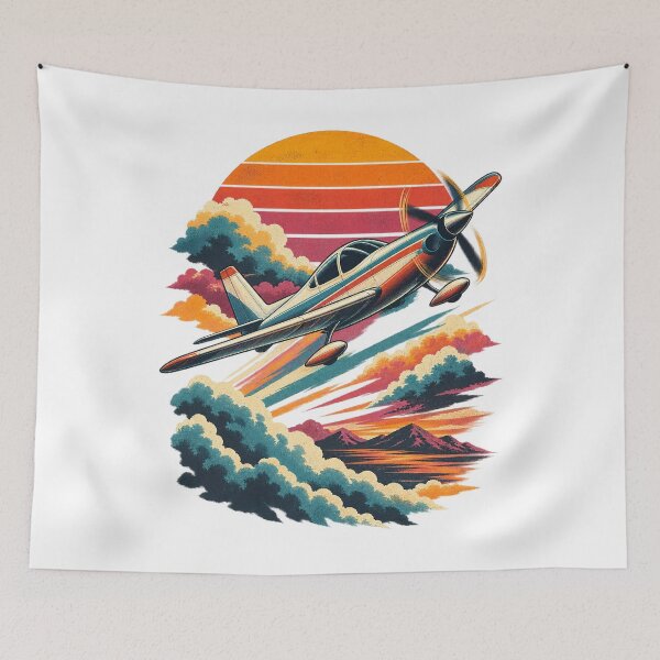 Item preview, Vintage Aircraft Art – Retro Aviation and Mechanical Flight Design designed and sold by AMICO77.